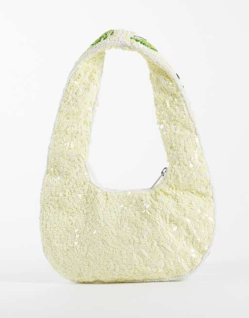 New Look tropical embellished grab bag in multi-coloured, 4 of 4