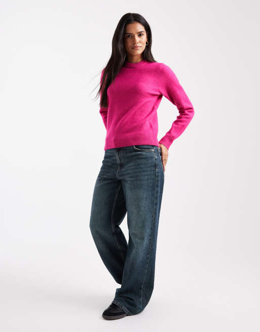 New Look - Trui met ronde hals in roze, 2 van 4