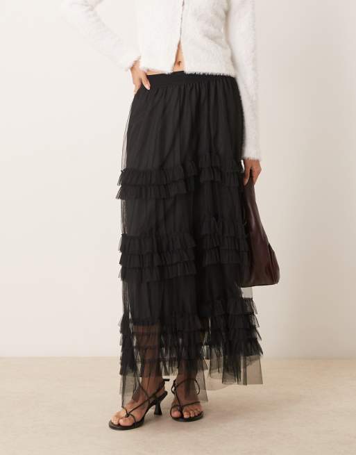 Layered tulle skirt asos best sale