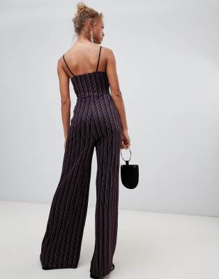 new look glitter jumpsuit