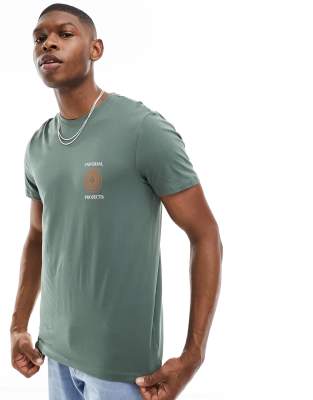 New Look universal t-shirt in dark khaki