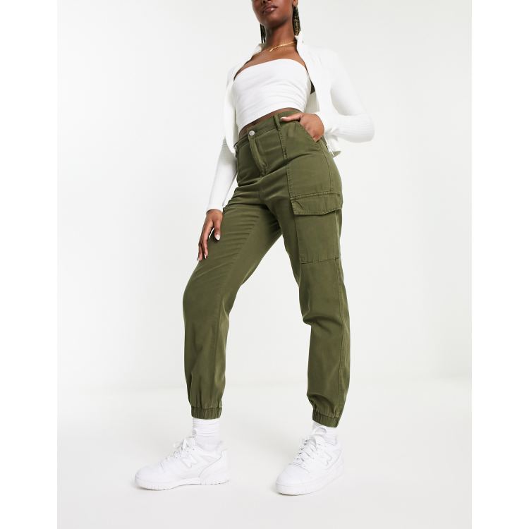 Green cargo pants on sale girls