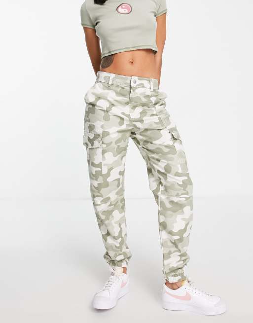 Camouflage trousers 2025 new look