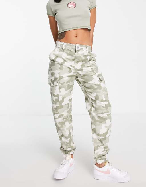 New Look - Utility-cargobroek met camouflageprint