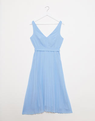 asos blue prom dress