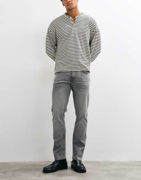 New Look vaqueros slim en gris claro - view 1