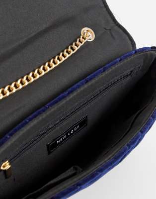 velvet chain bag