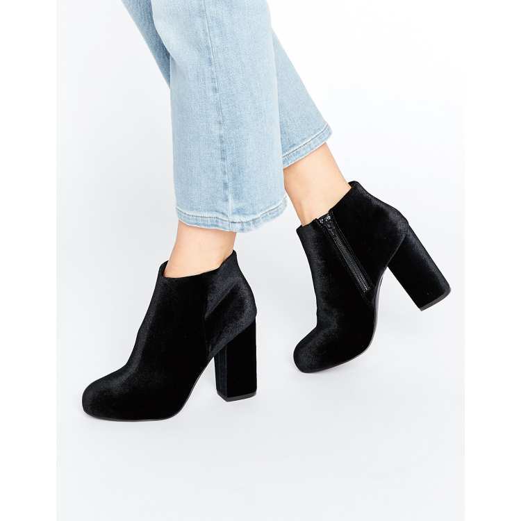 Asos 2025 velvet boots