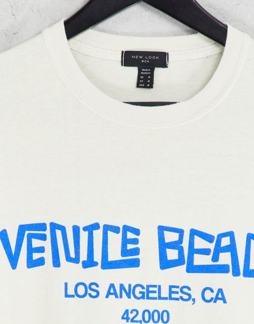 Los Angeles Apparel | Shirt for Men in Off White, Size Medium