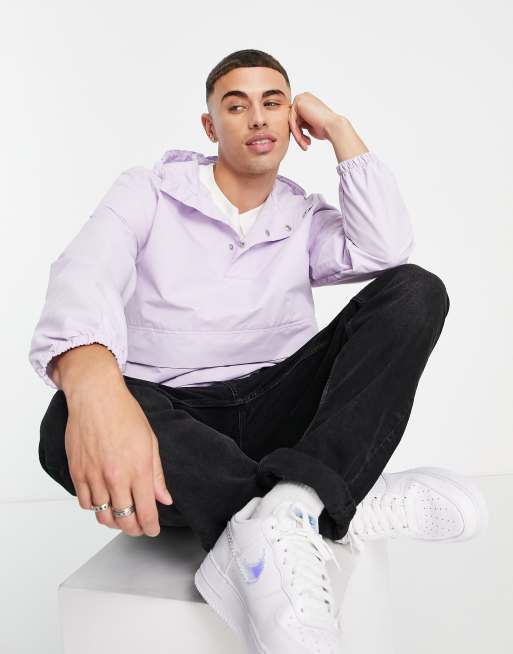New Look - Veste à enfiler avec poche kangourou - Lilas, 3 de 4