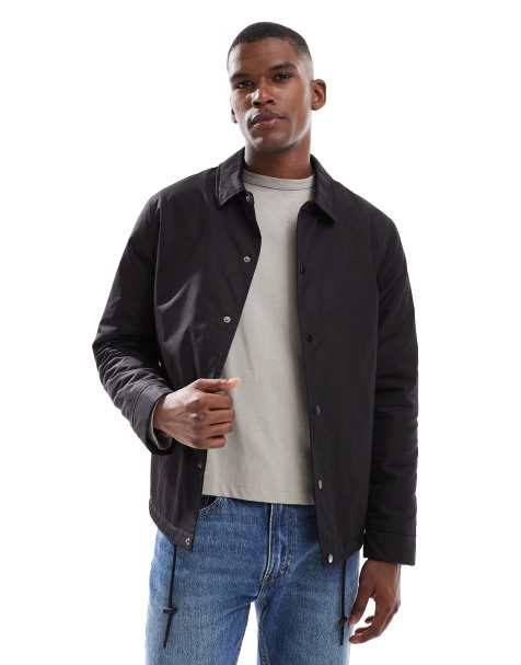 New Look - Veste d'entraîneur rembourrée - Noir - view 1