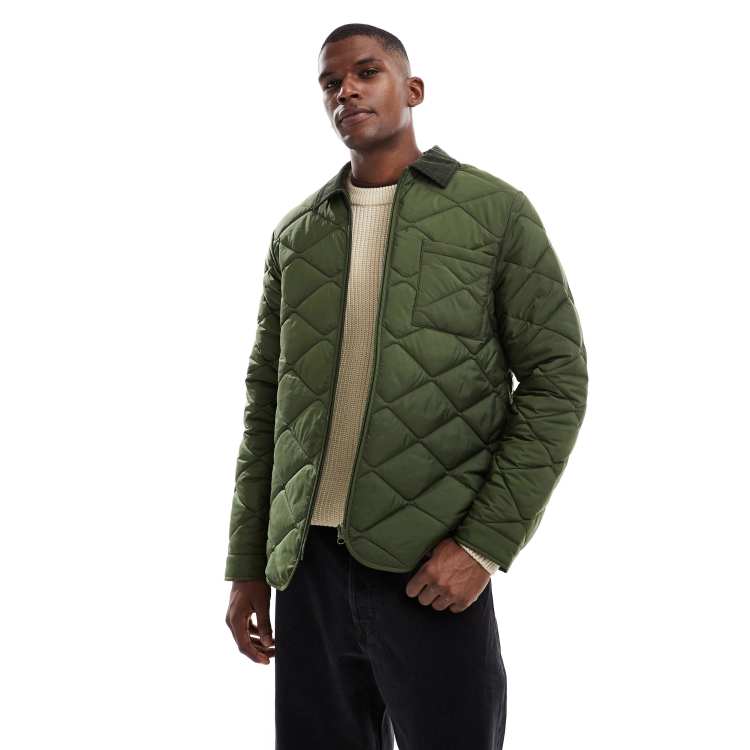 Veste Matelassée Packable L.L.Bean Pour Homme - Taille L Vert - Légère Et Technique