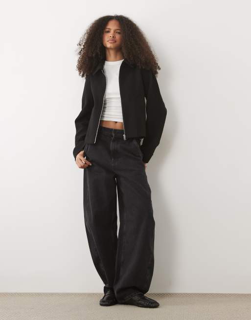 New Look - Veste zippée - Noir, 4 de 4