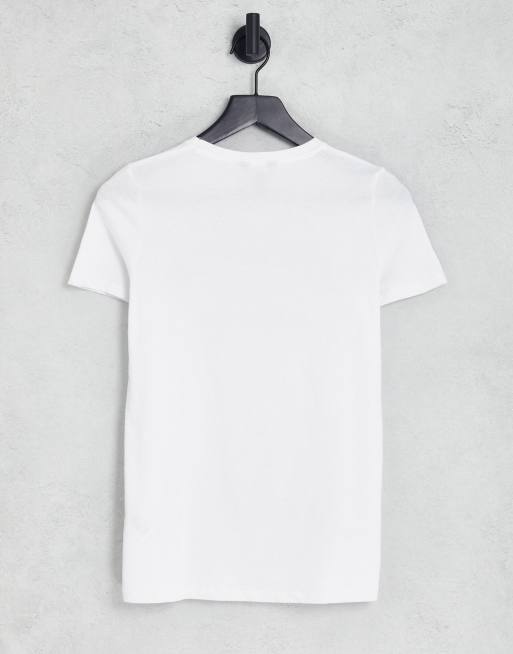 New Look – Vit t-shirt med Athletics Association-text, 2 av 4