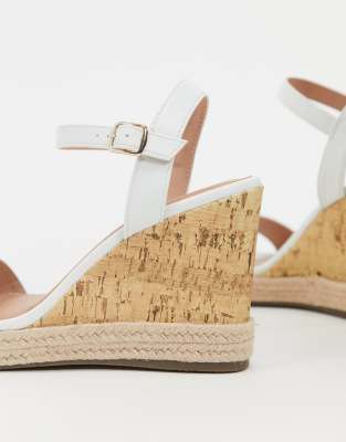 New Look wedges in white | ASOS