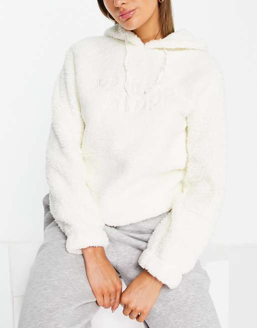 Fluffy hoodie new look on sale