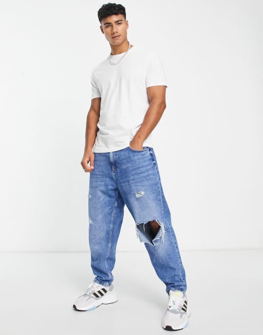 New Look – Weißes T-Shirt mit Rundhalsausschnitt, 3 von 4