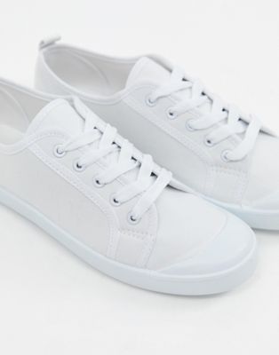 New Look White Plimsoll Trainer | ASOS
