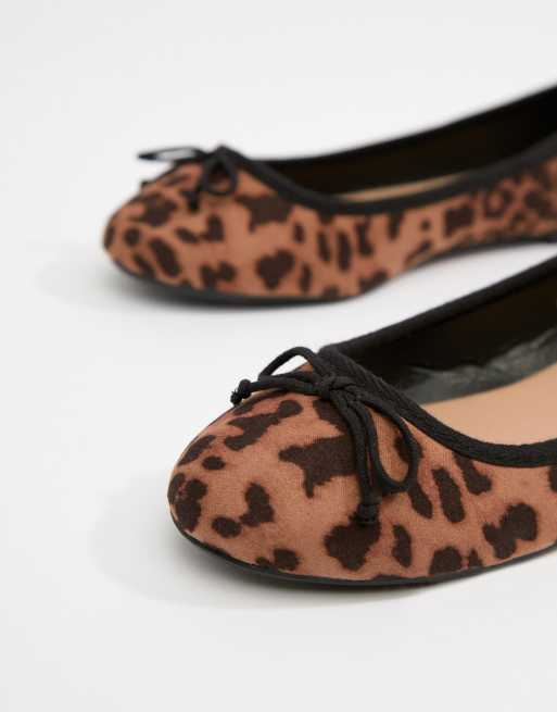 New look leopard hot sale print pumps