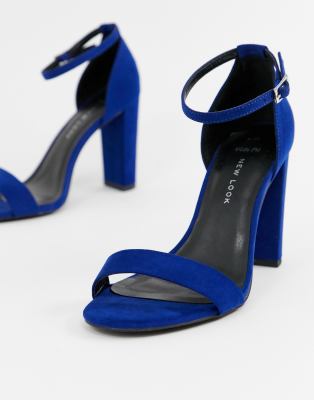 cobalt blue wide fit sandals