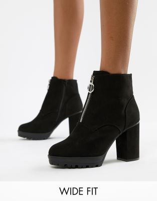 new look bottes wide fit