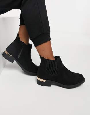 new look bottes wide fit