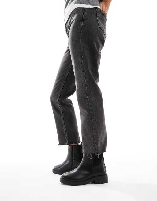 New Look Wide Fit - Chelsea boots in zwart, 2 van 4