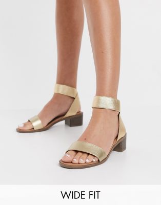 elasticated sandals wide fit