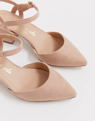 asos low block heel