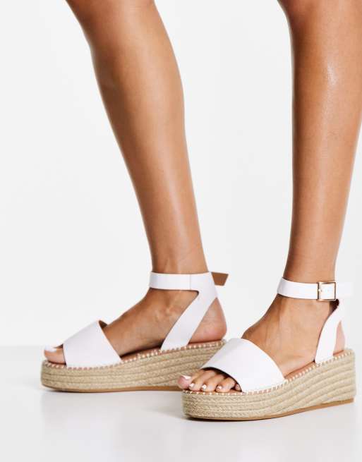 New look hot sale espadrille flatform