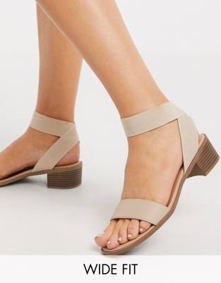 elasticated sandals wide fit