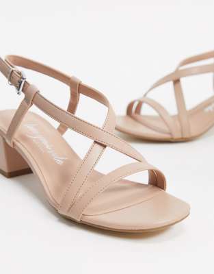 new look beige sandals