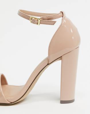 new look wide fit block heel sandals