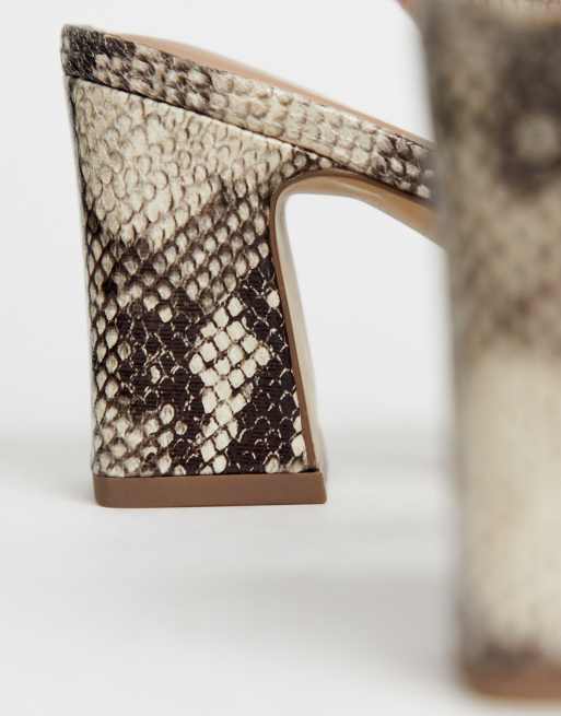 New look snake print on sale shoes