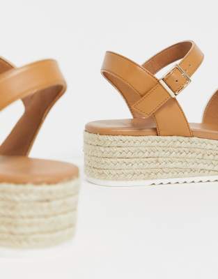 new look white flatforms