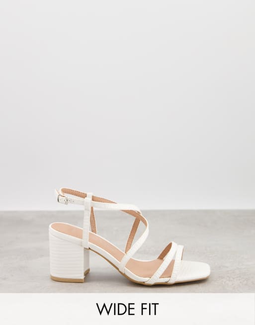 New look clearance white strappy sandals