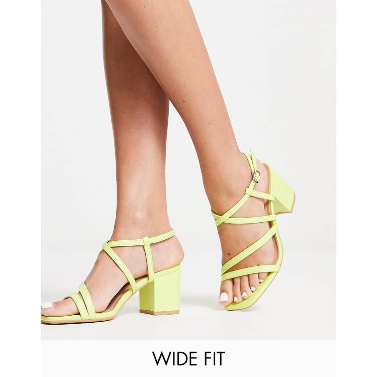 Green sandals cheap new look