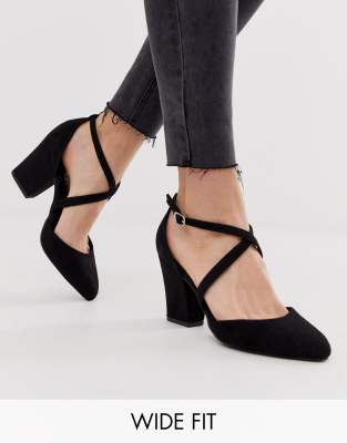 new look wide shoes