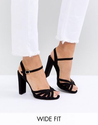 wide fit strappy shoes