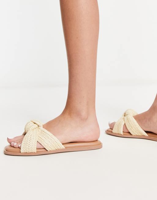 New look woven store sandals