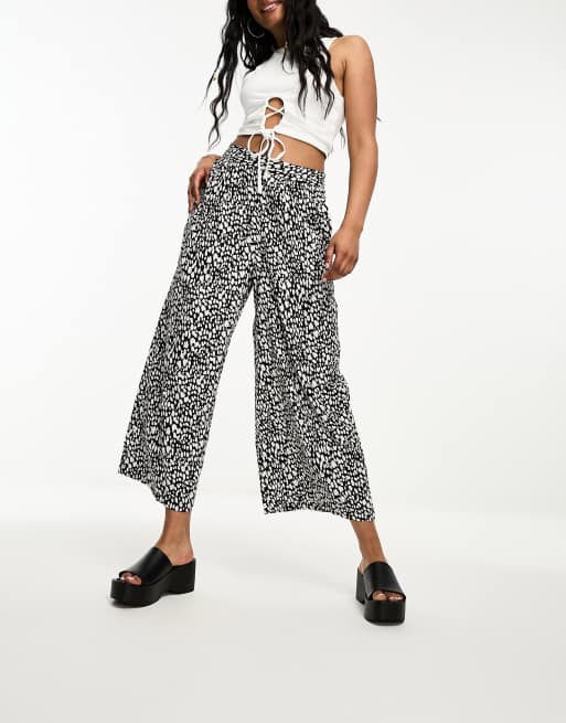 New look cropped trousers sale