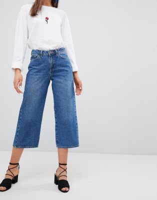 wide leg jeans new look