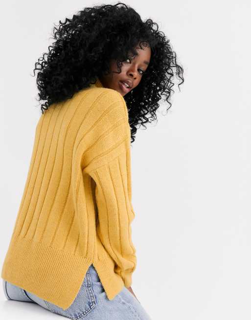 New look outlet mustard jumper