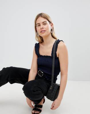 wide strap cami top