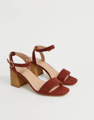 new look low heel sandals