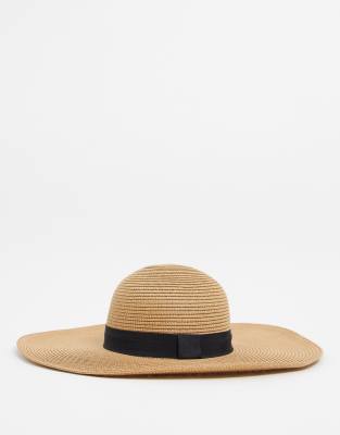 woven floppy hat