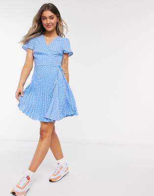 new look pleated dress