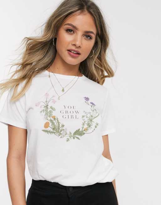 you grow girl t shirt