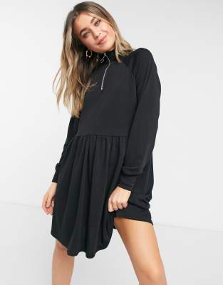 new look zip dress