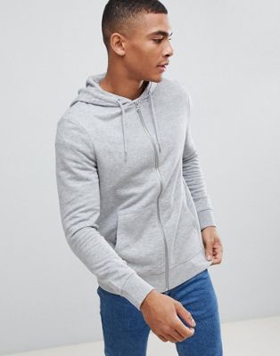 new look zip hoodie